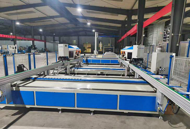 Четырёхголовочная линия для углового соединения DL4ZJX-CNC-170×2500×3500